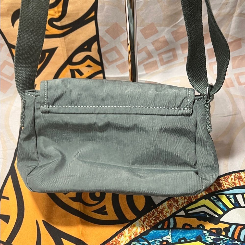 Kipling Gleaming Green Crossbody Bag with Charm - Picture 5 of 15